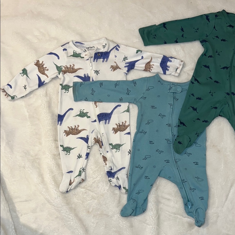 Carter's Pajamas and Gerber Long Sleeves
